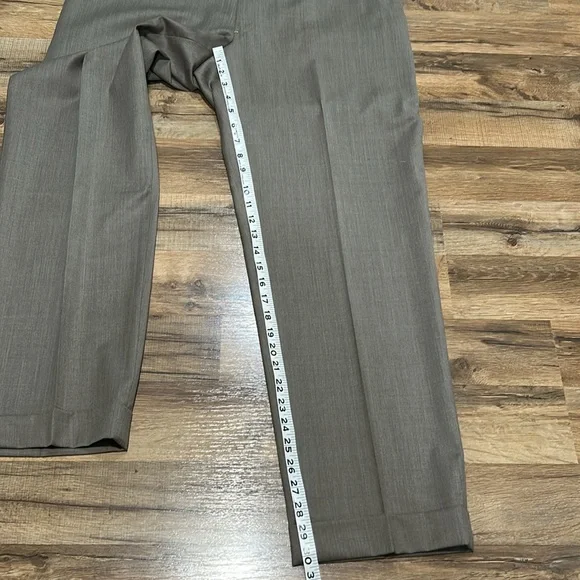 LORO PIANA MENS DRESS TROUSER PANTS 100 % WOOL Sz 38R - Picture 5 of 11